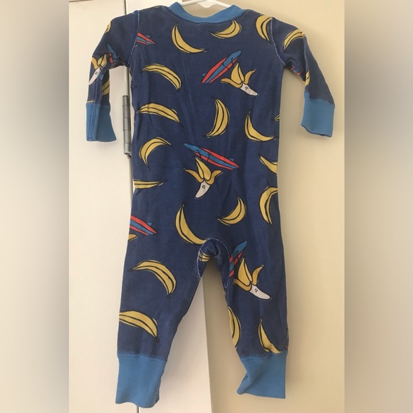 Hanna Andersson (60 cm) size 3-6 months surfing bananas GUC for some fade - Picture 3 of 4